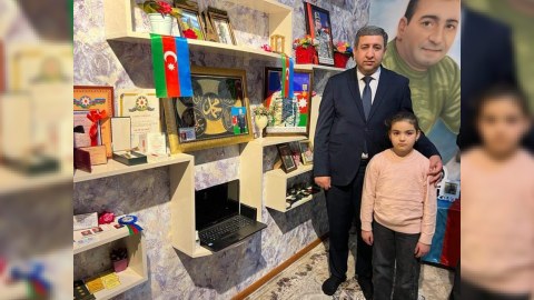 YAP Kəlbəcər rayon təşkilatı Şəhid ailələrini ziyarət edib