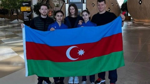 Gimnastlarımız Bolqarıstana yollandılar