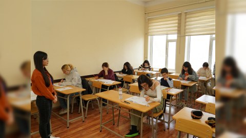 ADU-da Çin dili üzrə ixtisas imtahanları keçirildi