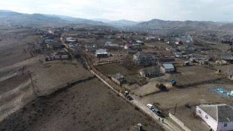 Sərhədyanı kəndlərin su təchizatı yaxşılaşdırılır - FOTOLAR