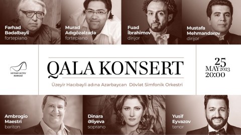 Heydər Əliyev Mərkəzində qala konsert keçiriləcək