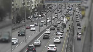 Bakının tıxaclı yolları - SİYAHI