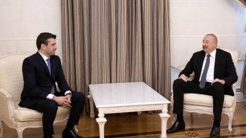 İlham Əliyev Selçuk Bayraktarı qəbul etdi