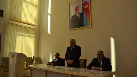 Füzulidə müşavirə keçirilib - FOTOLAR