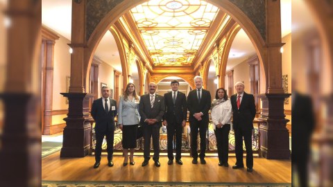 Komitə sədri Ontario parlamentinin üzvləri ilə görüşüb - FOTOLAR