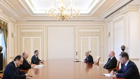 Prezident Mustafa Varankı qəbul etdi