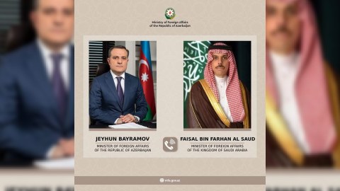 Azərbaycan və Səudiyyə XİN başçıları danışıqlar apardı 