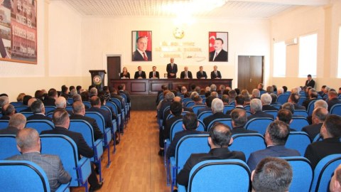 Goranboyda İcra Başçısı yanında Şuranın iclası keçirilib