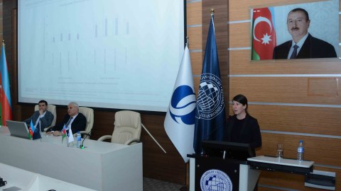 Avropa Bankı UNEC-də təqdimat keçirdi