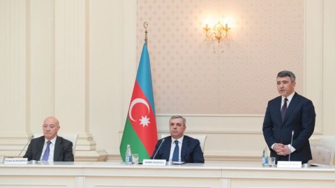 Ali Məhkəmənin yeni sədri kollektivə təqdim edildi
