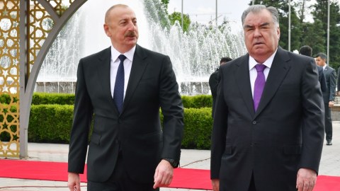 Tacikistanla münasibətlərin çox yaxşı gələcəyi var - İlham Əliyev
