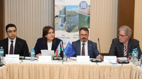 Milli Su Siyasəti Dialoqunun növbəti görüşü - FOTOLAR
