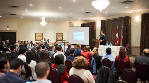 Ottava və Monrealdakı Azərbaycan icması ilə görüş keçirilib - FOTOLAR