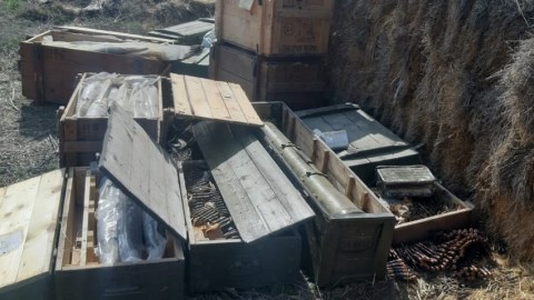 Qubadlıda döyüş sursatları aşkarlandı