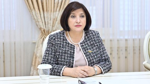 Sahibə Qafarova Macarıstan səfiri ilə görüşdü - FOTOLAR