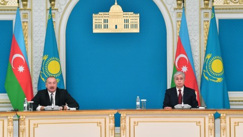 Gələcəyimizi möhkəm təməl üzərində qururuq - Prezident