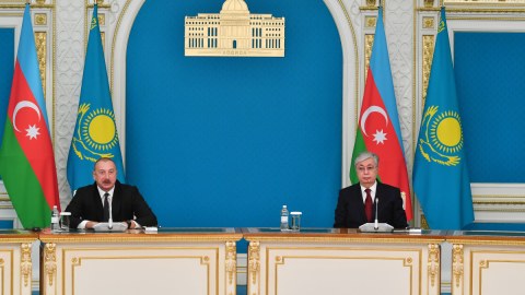 İlham Əliyev: Qazaxıstan dünya birliyinin böyük hörmətini qazanıb