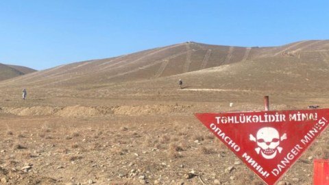 Minalardan təmizlənən ərazilərin sahəsi AÇIQLANDI