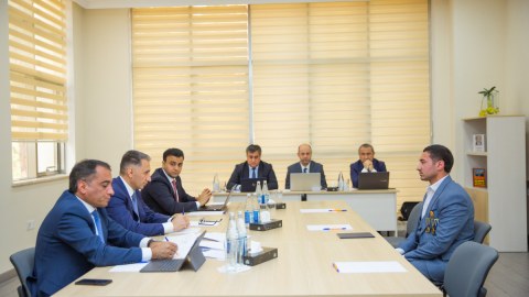 Rəşad Nəbiyev Naftalanda vətəndaşları qəbul edib