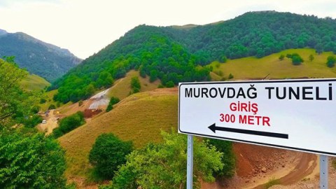 Murovdağ tunelində 14 ehtiyat keçidin tikintisi yekunlaşıb - VİDEO