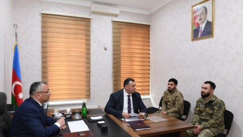 Rövşən Rzayev növbəti dəfə qəbul keçirdi - FOTOLAR