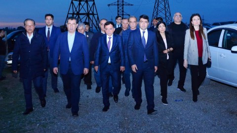 Deputatlar Qazaxa səfər ediblər - FOTOLAR
