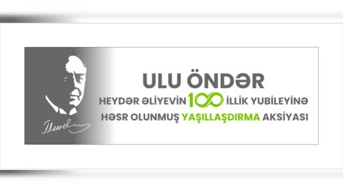 Ümummilli Liderin 100 illik yubileyinə həsr olunmuş flaşmob - VİDEO