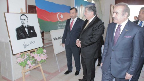 Hacıqabulda “Heydər Əliyev İli” ilə bağlı tədbir - FOTOLAR