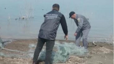 Hövzələri sintetik torlardan birlikdə təmizləyək - FOTOLAR