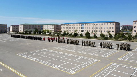 Əlahiddə Ümumqoşun Orduda növbəti buraxılış mərasimi - VİDEO