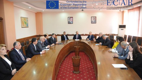 BMU-da xarici ölkələrdə keçirilən təlimlərlə bağlı məlumatlandırma tədbiri