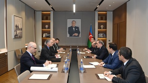 Ceyhun Bayramov Lui Bono ilə normallaşmanı müzakirə etdi