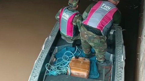 Kanala düşən hərbçinin axtarışları davam edir