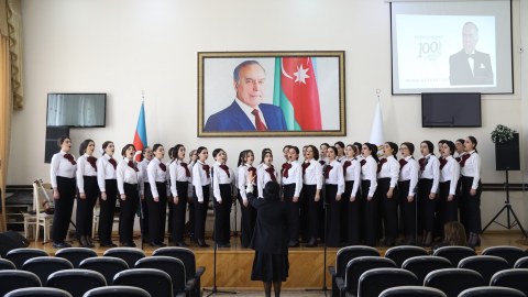 GDU-də bədii yaradıcılıq müsabiqə-festivalı keçirilib - FOTOLAR