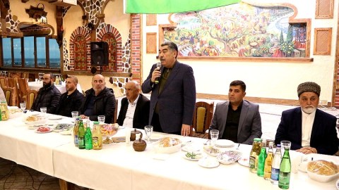 Hacıqabulda şəhid ailələri və ağsaqqallar üçün iftar verildi - FOTOLAR