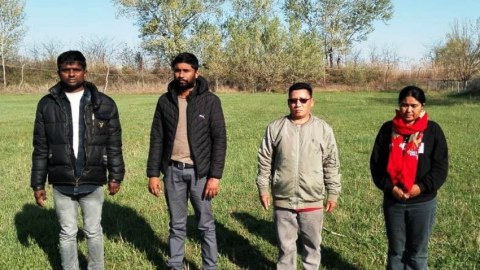 Gürcüstana qanunsuz keçmək istəyənlər tutuldu