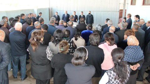Goranboyda səyyar qəbul keçirilib 