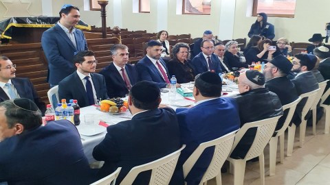 İsrail XİN başçısı Bakıda yəhudi icması ilə görüşdü 