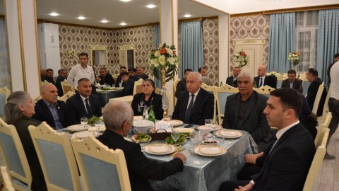 Füzulidə şəhid ailələri üçün iftar süfrəsi açılıb - FOTOLAR