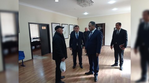 Goranboyda vətəndaşların növbəti qəbulu keçirilib