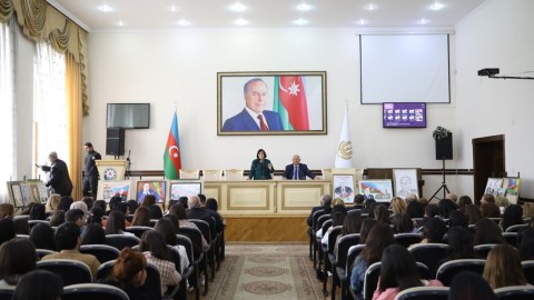 GDU-da elmi-praktiki seminar keçirilib - FOTOLAR