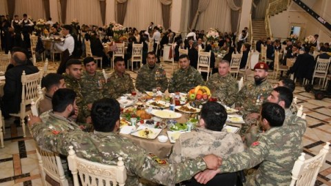 Abşeronda iftar süfrəsi açılıb - FOTOLAR