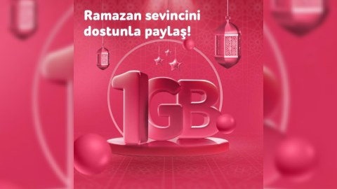 Ramazan bayramında “Nar”dan hər kəsə 1GB hədiyyə!
