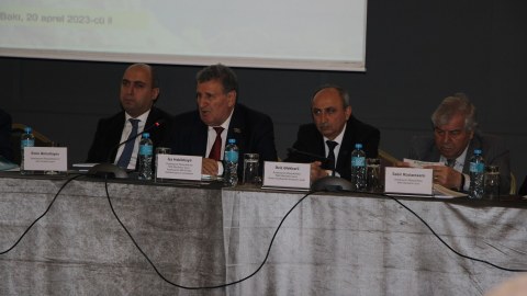 Erməni saxtakarlığını ifşa edən konfrans - FOTO