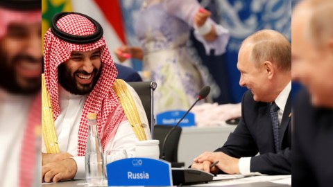 Putin Səudiyyə şahzadəsi ilə danışıqlar apardı 