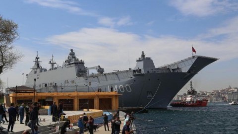 “TCG Anadolu”nu 61 mindən çox insan ziyarət edib