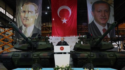 "Altay" tankları Türkiyə ordusuna təhvil verildi - YENİLƏNİB