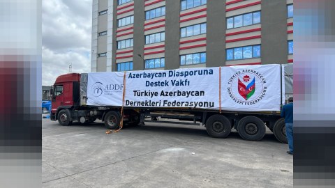 Diaspordan qardaş ölkəyə növbəti DƏSTƏK - FOTO