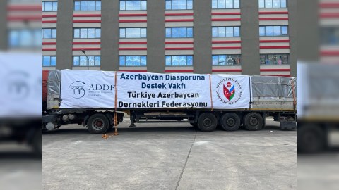 Diaspora Dəstək Fondu zəlzələdən zərər çəkənlərə yardım edib - FOTO