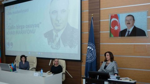 UNEC-də Mir Cəlal Paşayevin yubileyi qeyd edilib
